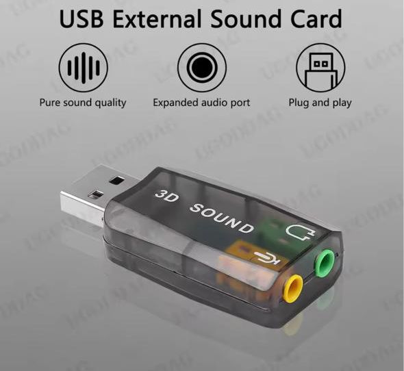 External USB Sound Card Mini