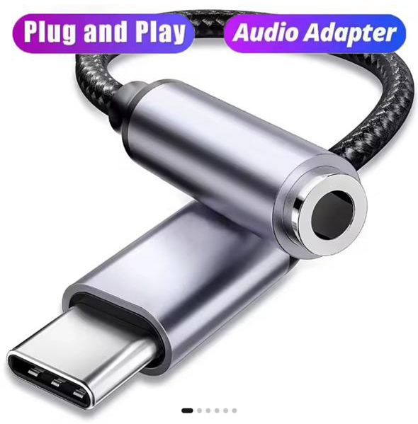 TYPE C TO 3.5 JACK PIN AUDIO